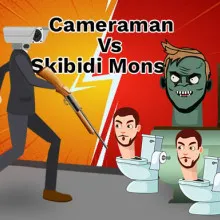 Cameraman vs Skibidi Monster