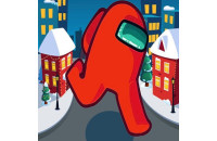 Play Among Us Christmas Run now!