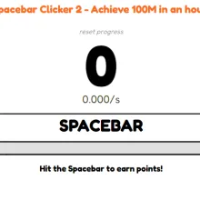 Spacebar Clicker 2