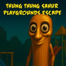 Thung Thung Sahur Playgrounds Escape
