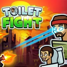 Toilet Fight Police vs Zombie