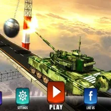 Impossible Army Tank Driving Simulator Tracks