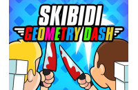 Play Skibidi Geometry Dash now!
