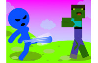Play Stickman Zombie Escape now!