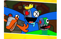 Play Survivor In Rainbow Monster now!