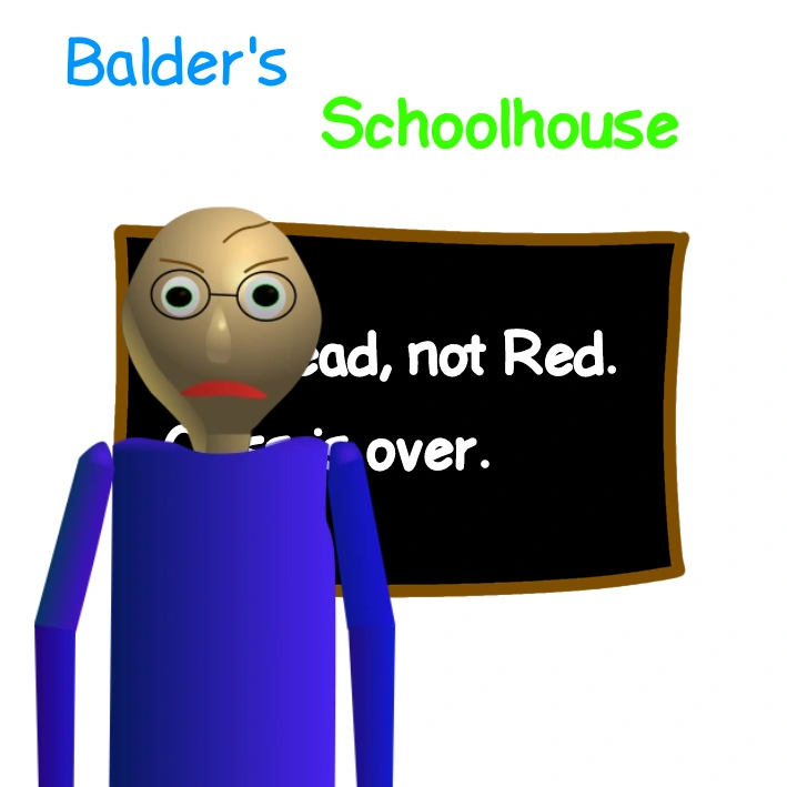 Baldi's basics in a horror schoolhouse